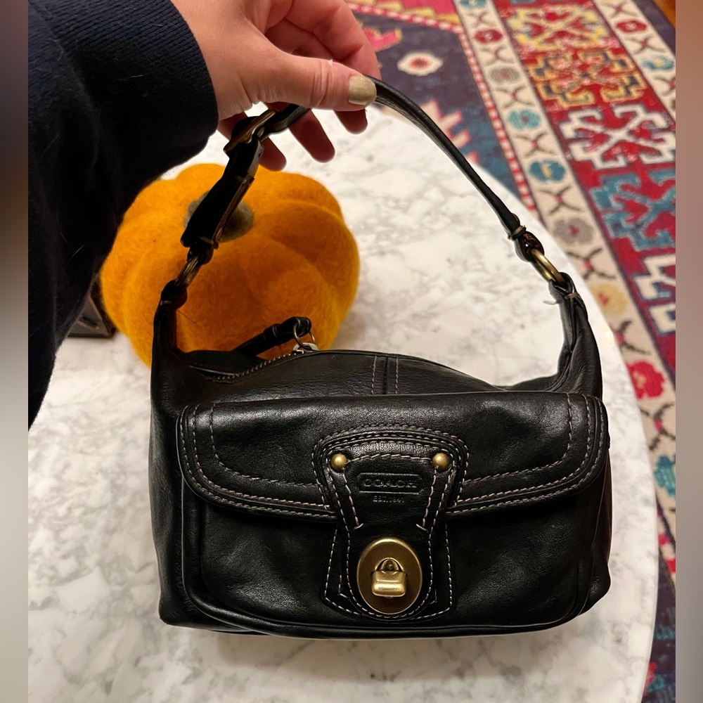 Coach Legacy 65th Anniversary Collection Y2K #40214 Mini Hobo Ali Turnlock Flap